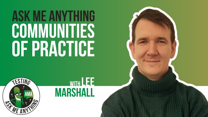 Testing Ask Me Anything - Communities of Practice