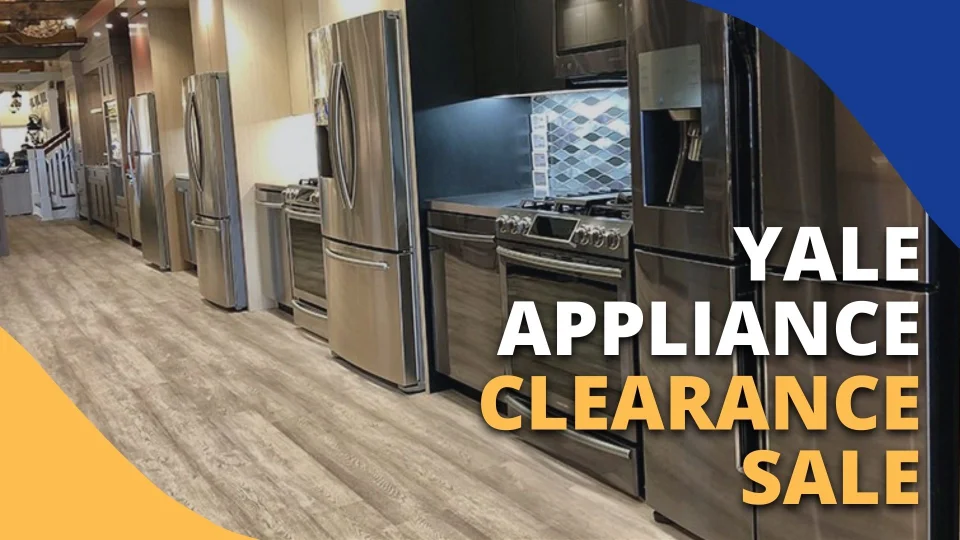 Appliance Clearance Sale