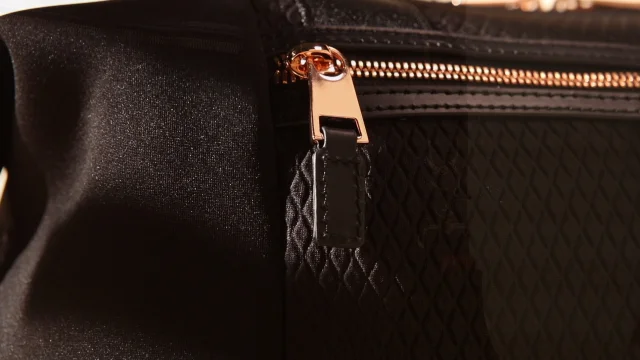 storksak Sac à langer Stevie Luxe Black Scuba noir