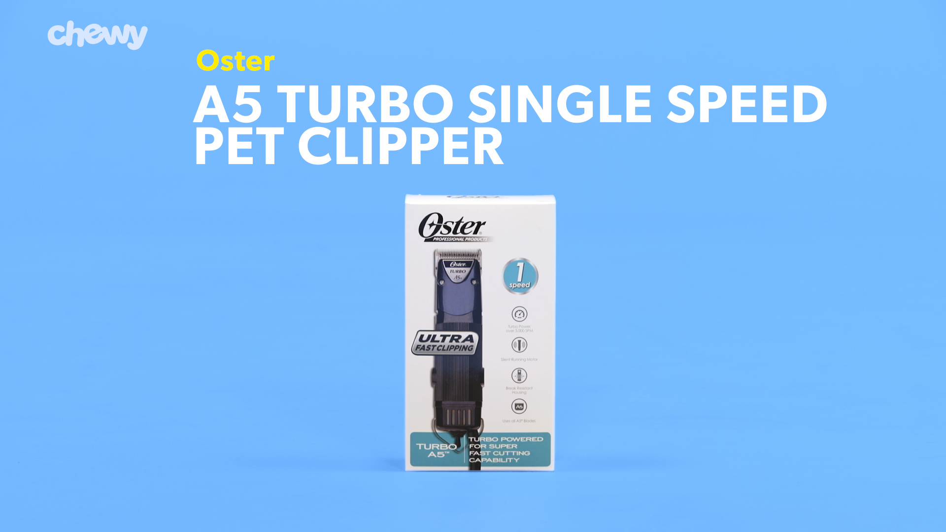 oster turbo a5 single speed clipper