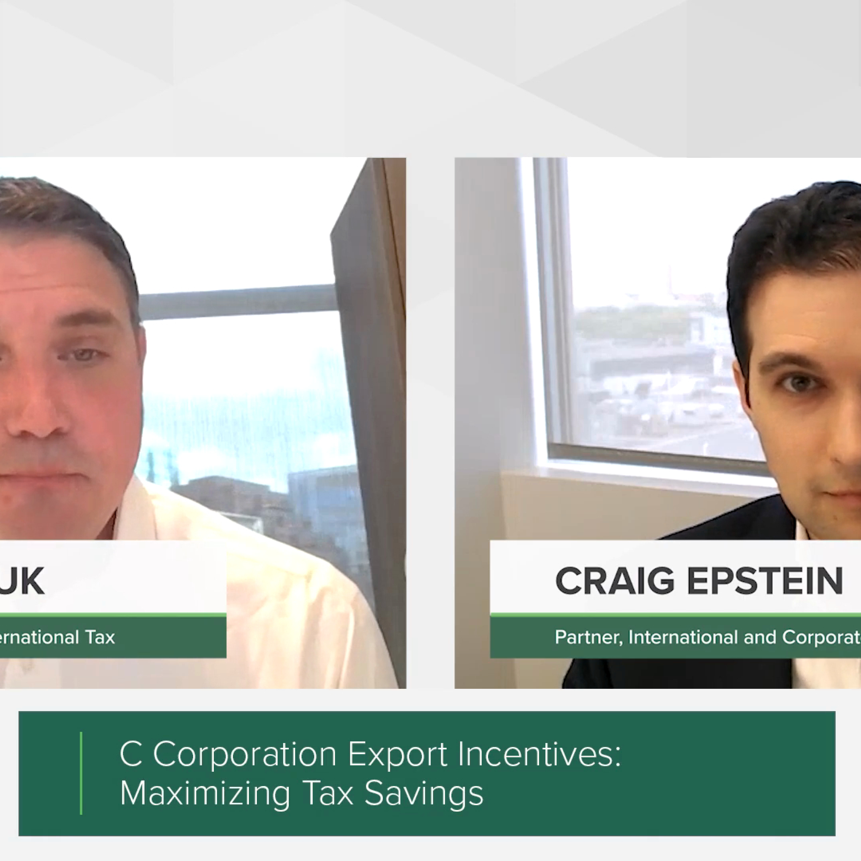 C-Corporation Export Strategies: Maximizing Tax Savings episode artwork