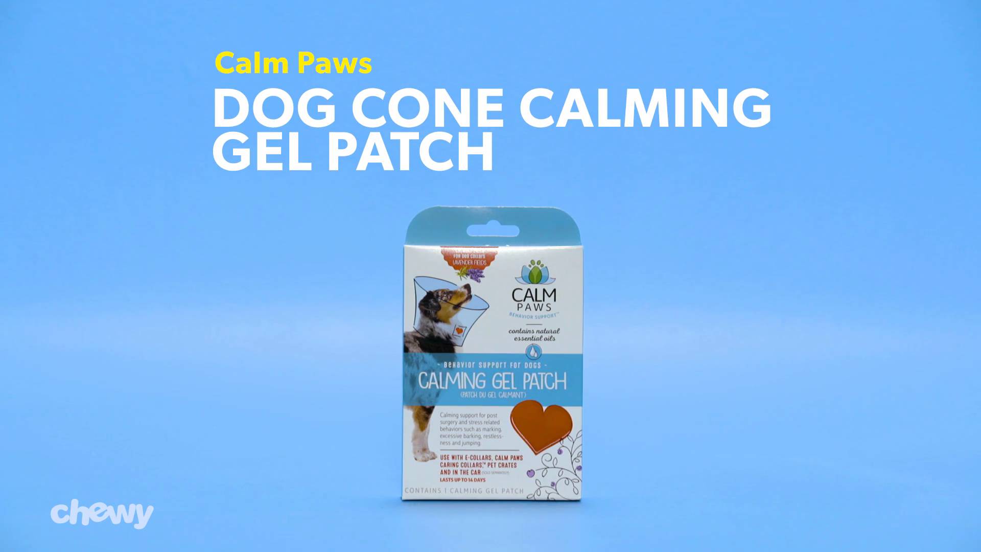 Calm paws gel clearance patch