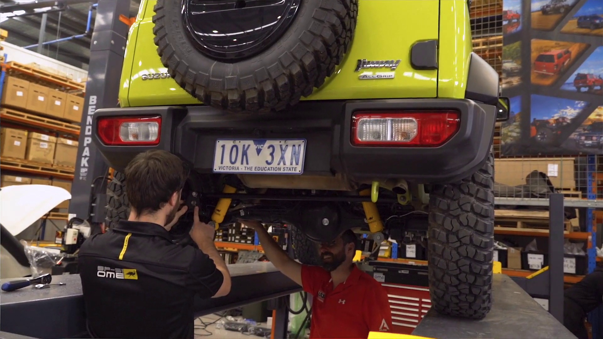 suzuki jimny suspension upgrades