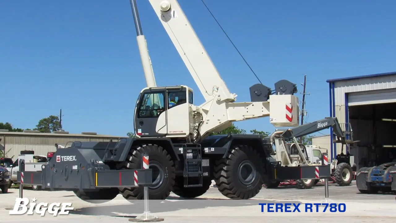 Terex RT 780 Crane Overview and Specifications | Bigge.com