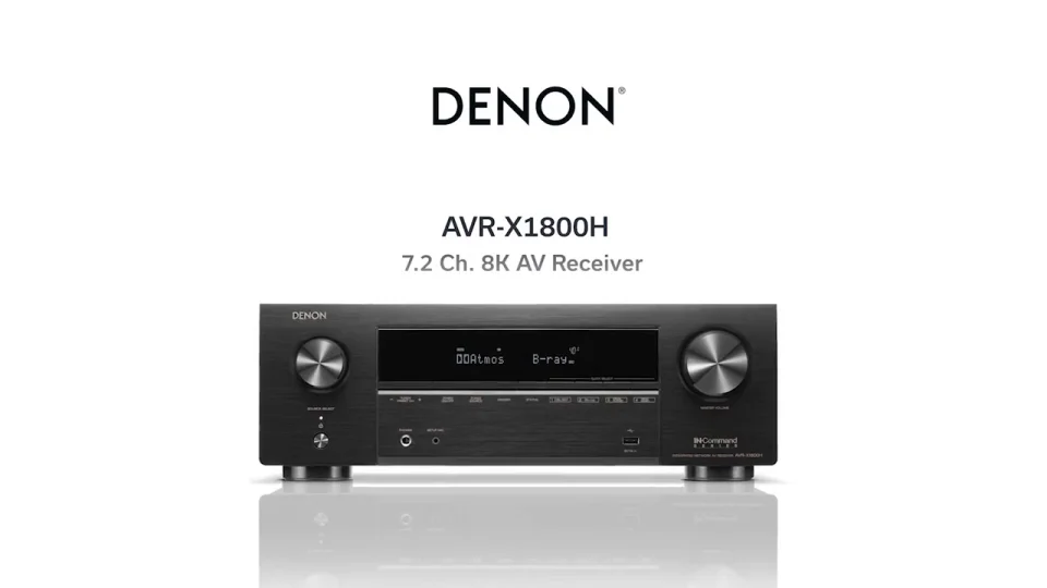 美品　DENON AVR-X1800H Amazon.com: Denon AVR-X1800H 8K 7.2ch Stereo AV Receiver