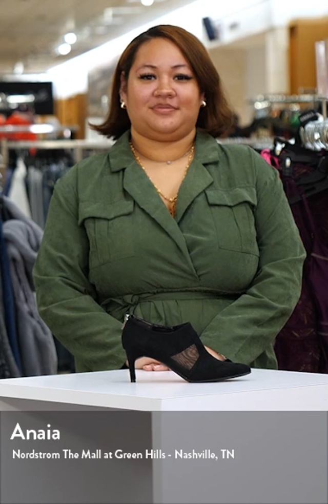 LifeStride Annette Pointed Toe Bootie (Women) Nordstromrack