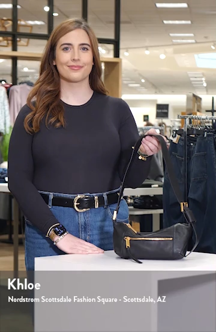 AllSaints Mini Vega Leather Shoulder Bag | Nordstrom