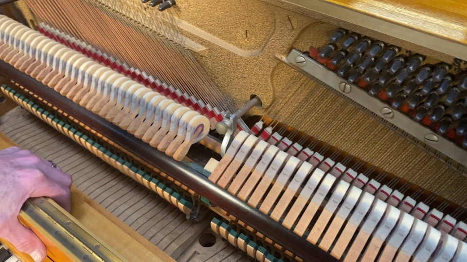 1951 Steinway Upright Console