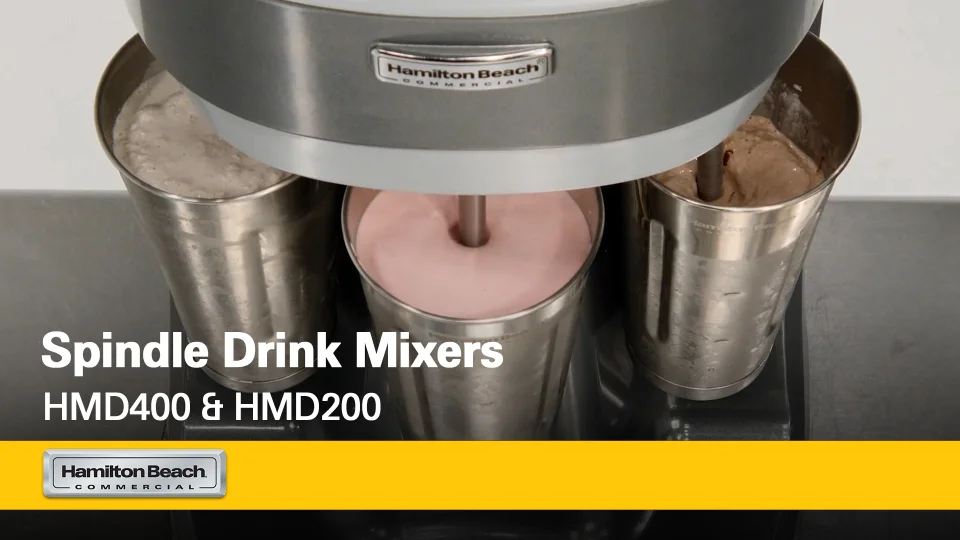 Commercial Triple-Spindle Drink Mixer Commercial Triple-Spindle Drink Mixer