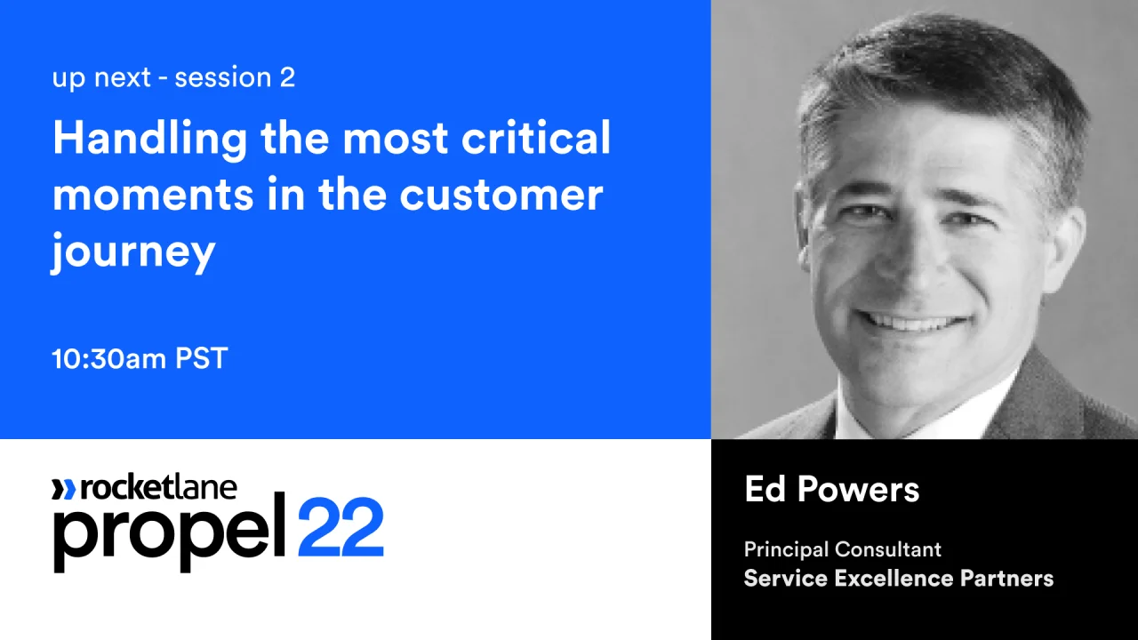 Handling the most critical moments in the customer journey by Ed Powers