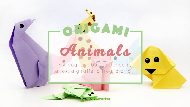 origami animals instructions for kids