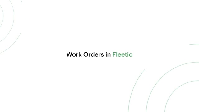 Lesson 8.2: Work Orders