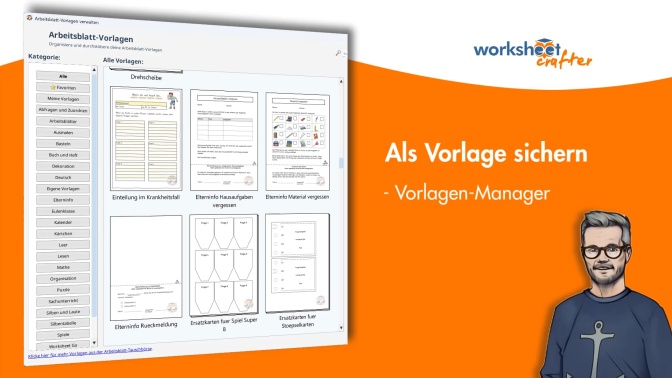 07 - Einen Rahmen oder ein AB als Vorlage sichern