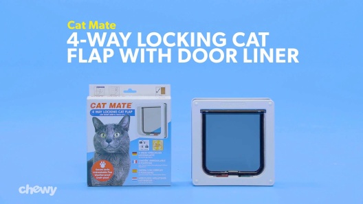 Cat Mate Large Cat Flap 221 White