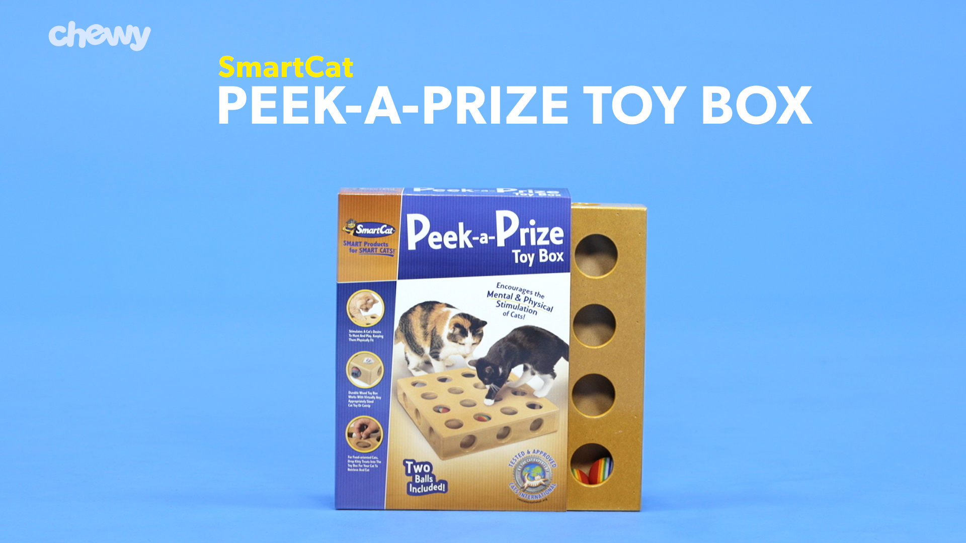 Peek a prize cat toy hotsell