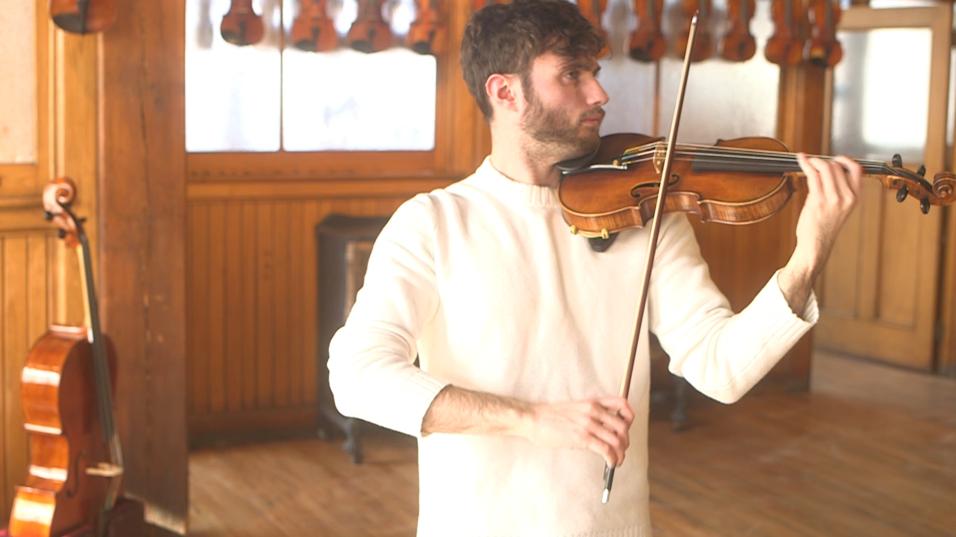 William Lewis and Sons Violin, Chicago, 1928 | PaytonViolins