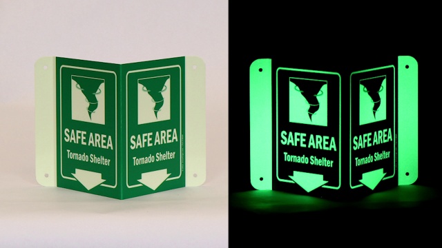 Glow Projecting Signs