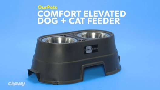 Healthy Pet Diner - Black - 12 inch