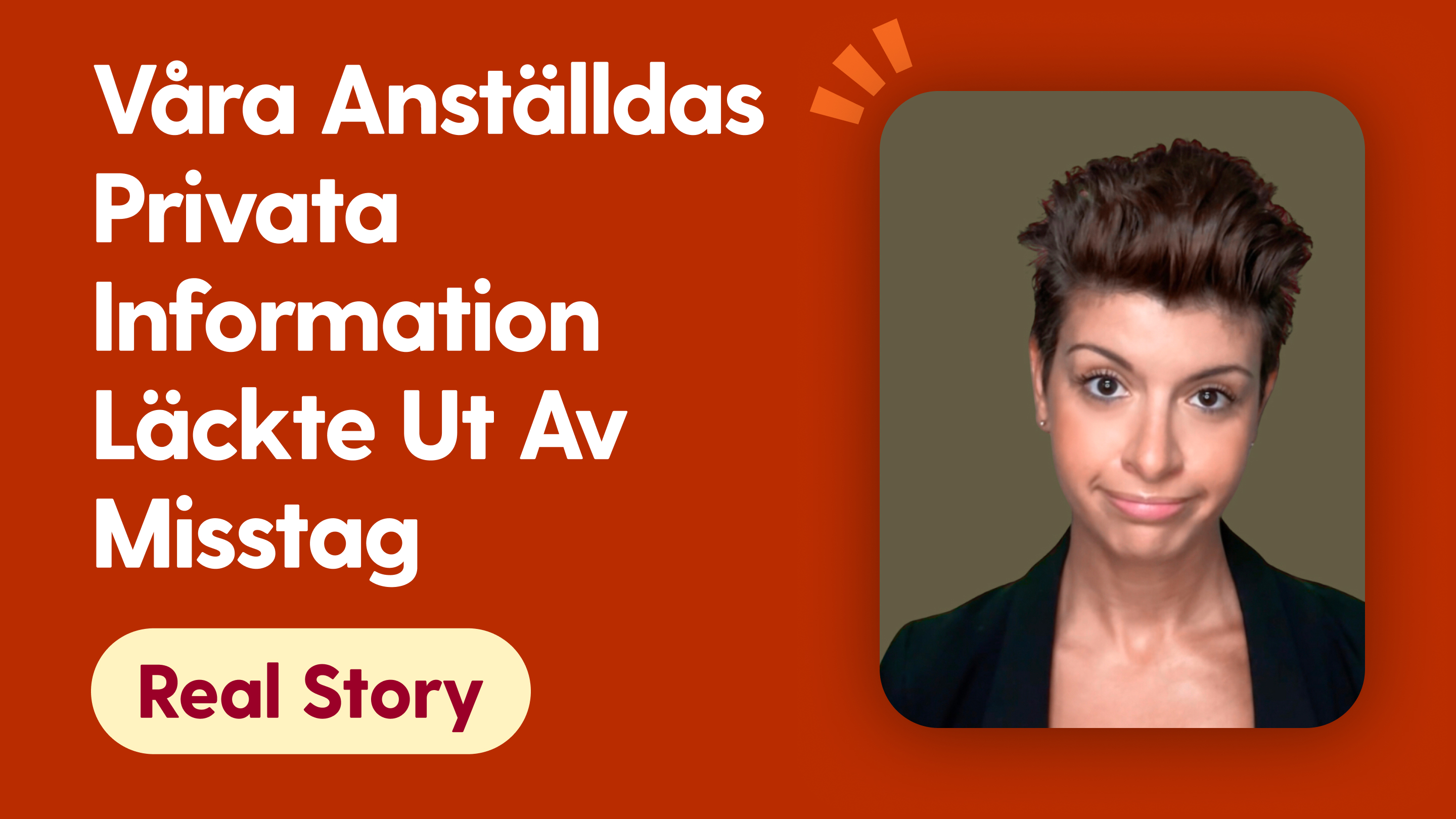 Våra anställdas privata information läckte ut av misstag