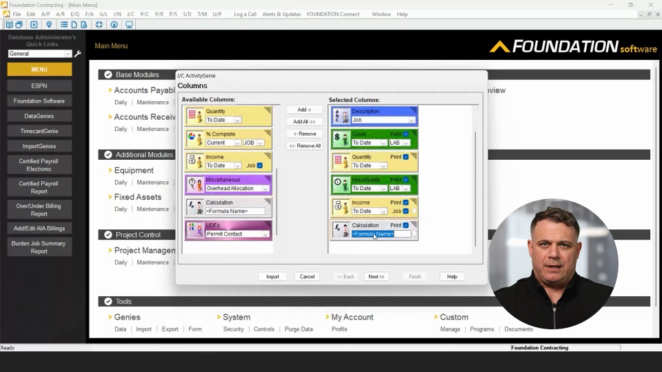 DataGenie Report Designer