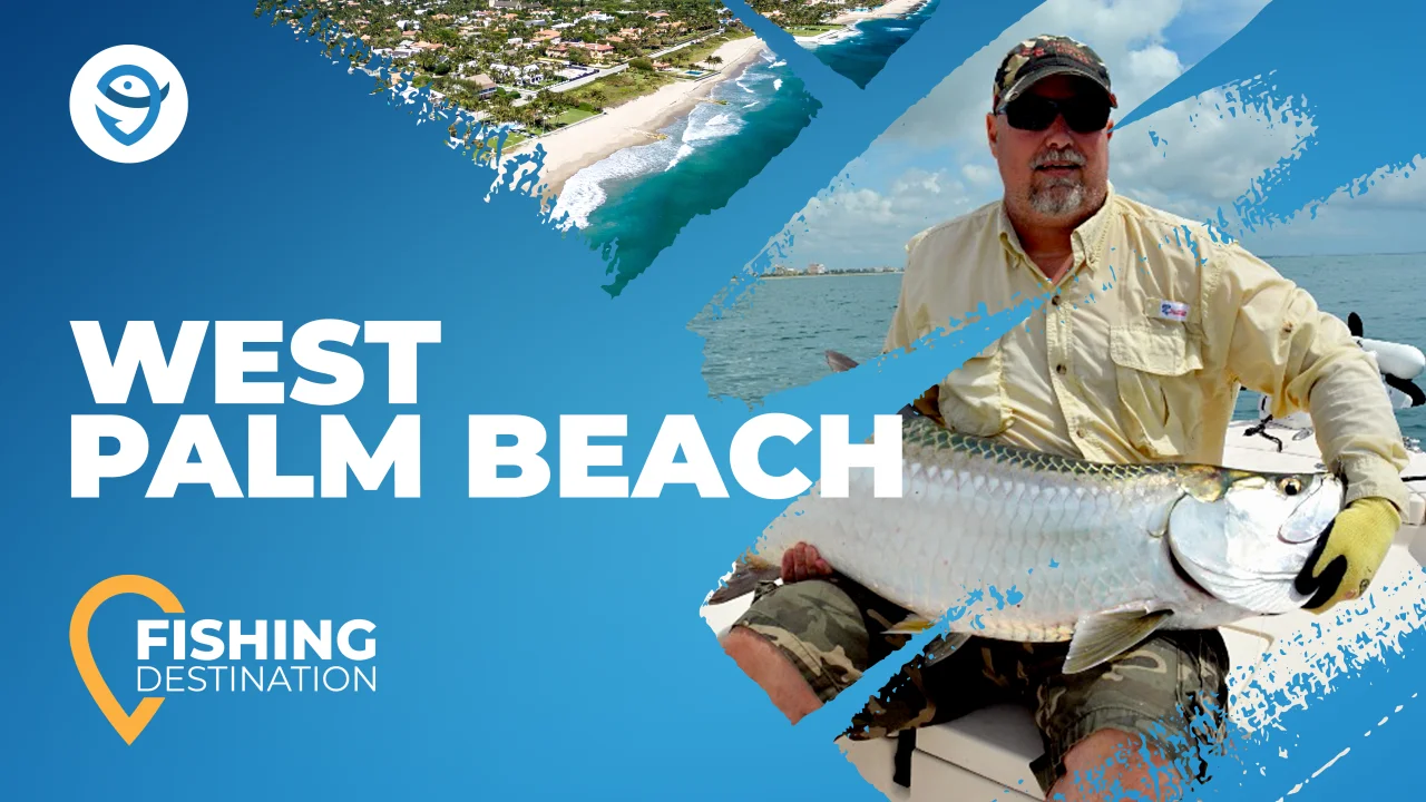 Top Spot N-213 Palm Beach Area Fishing Map 