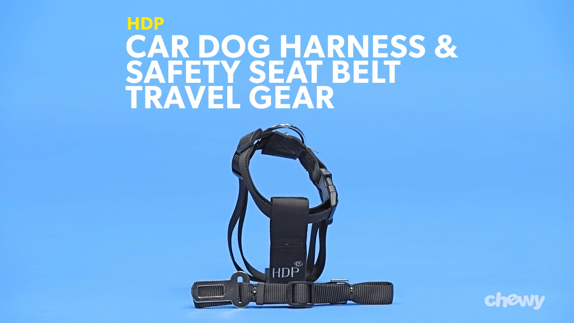 Hdp car hot sale dog harness