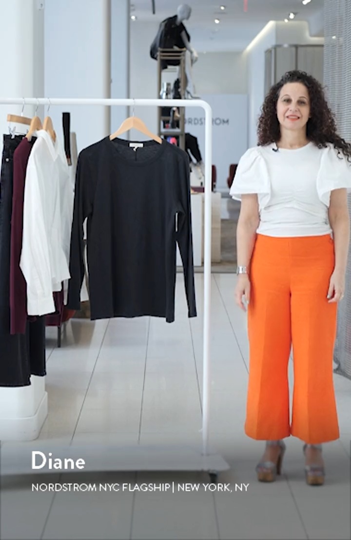 rag & bone THE LONGSLEEVE TEE ホワイト XS Amazon.com: rag & bone Women's The Slub Long Sleeve White T
