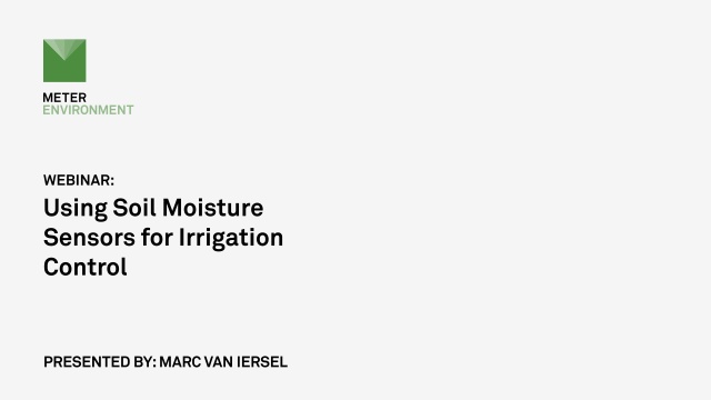 Mesurer l'humidité du sol et optimiser l'irrigation - Capteurs Agralis
