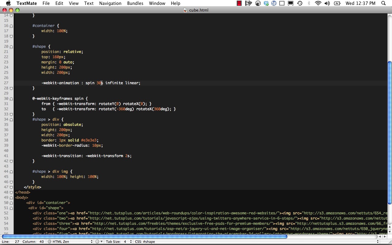 Working with Advanced 3D CSS | Envato Tuts+