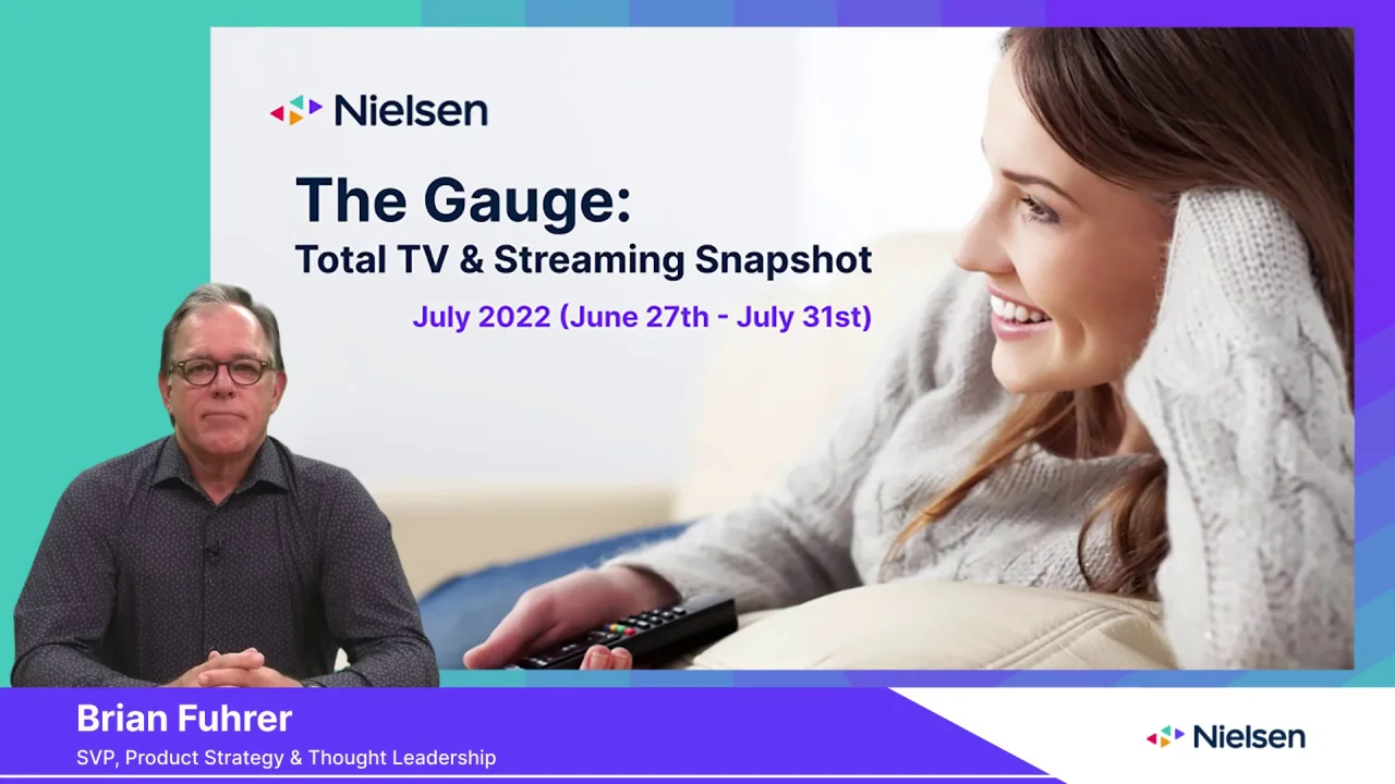 Streaming claims largest piece of TV viewing pie in July