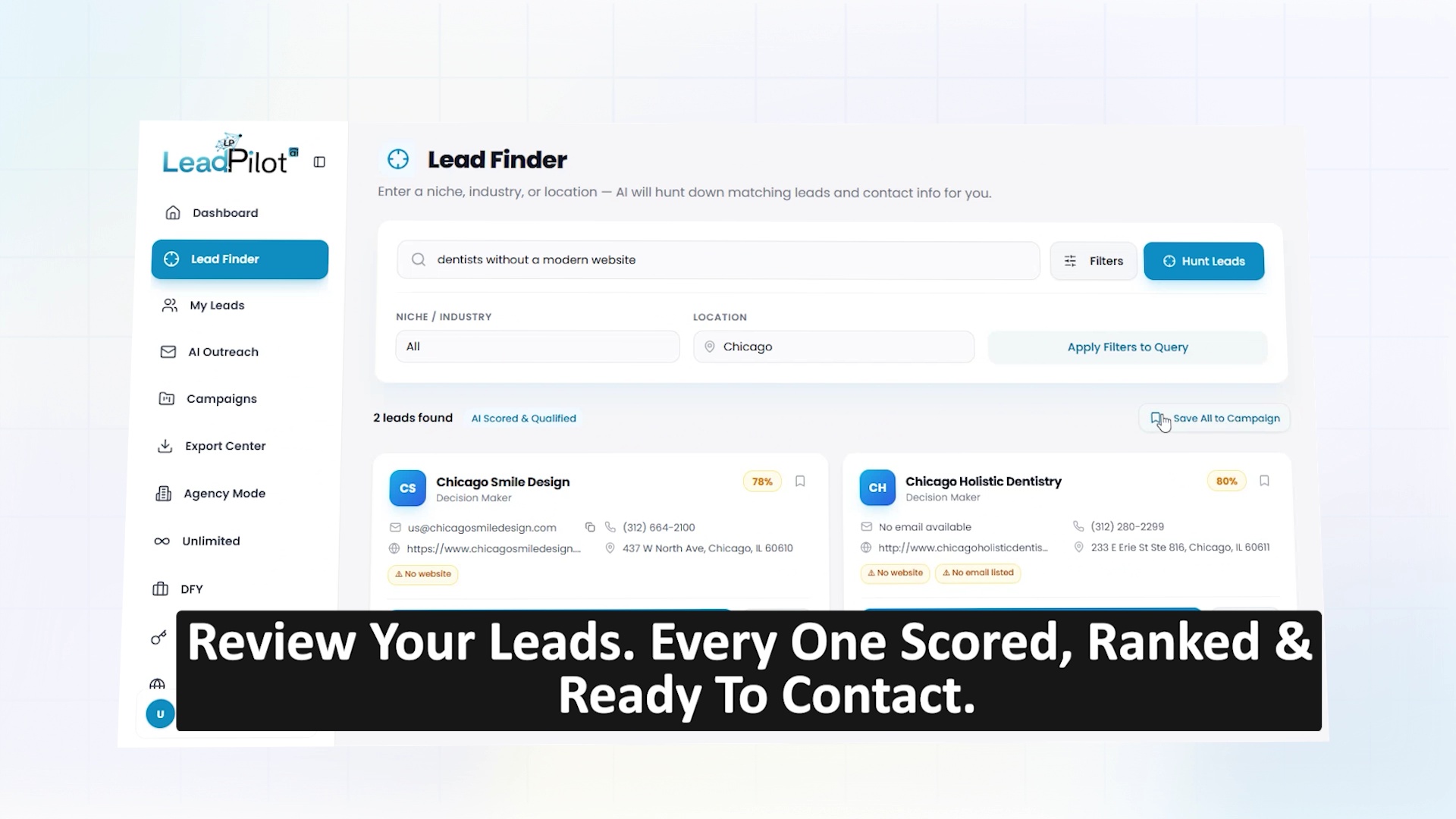 LeadPilot AI Review exclusive demo video