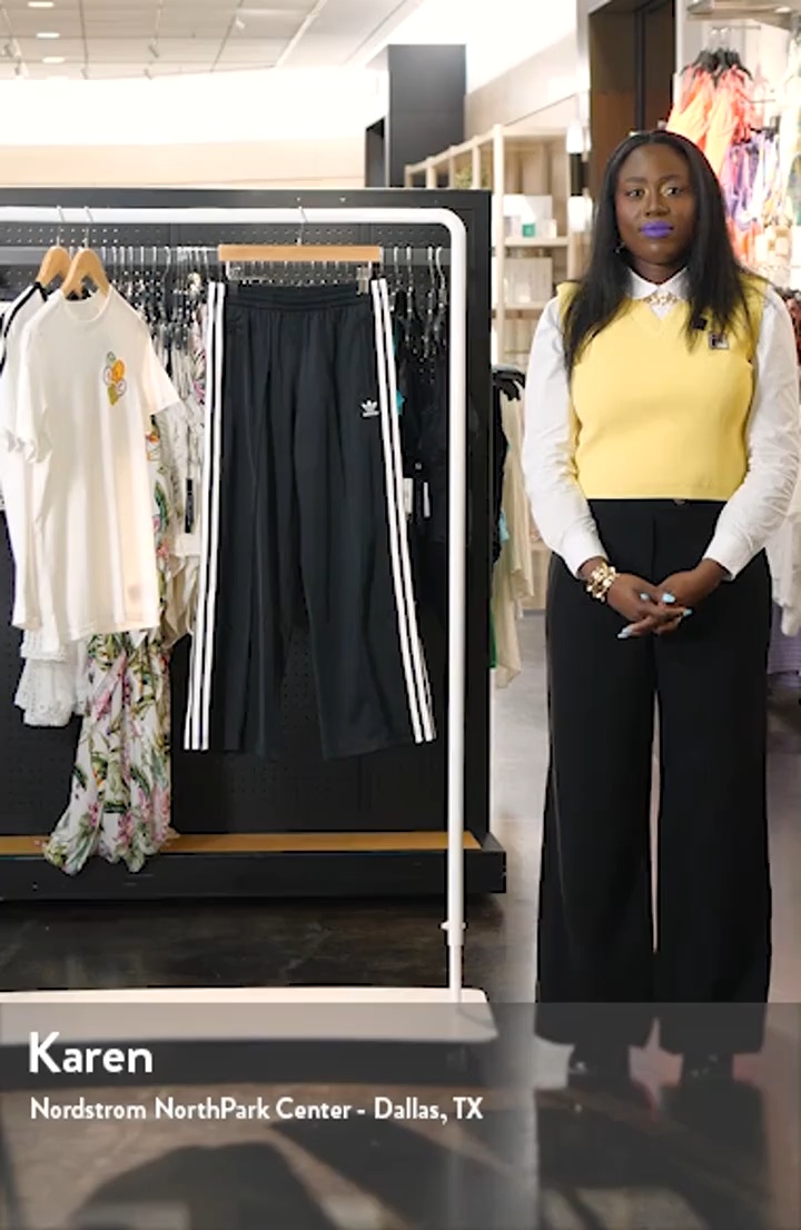 3 Stripes Wide Leg Pants