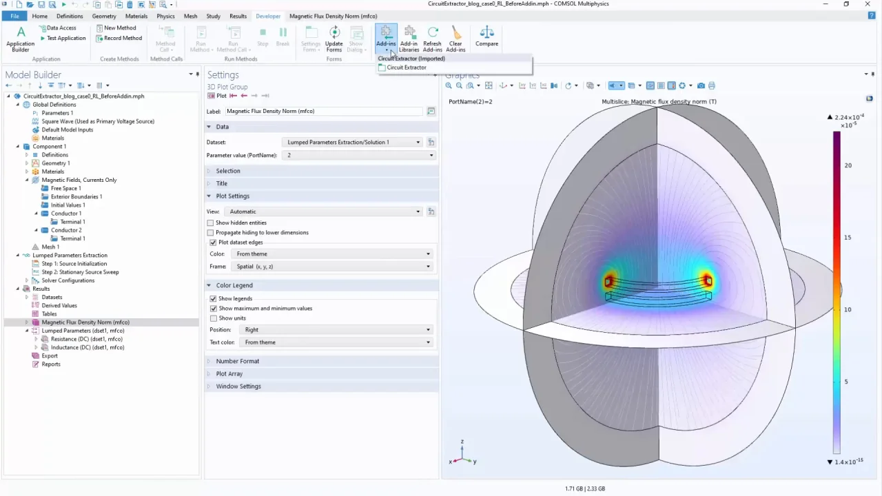 電磁気学シミュレーションからの電気回路の抽出 | COMSOL ブログ 電磁気学シミュレーションからの電気回路の抽出 | COMSOL ブログ