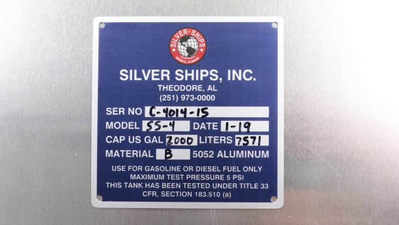 Metal Nameplates 32 Mil