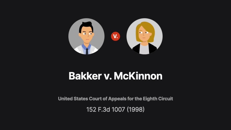 Bakker v. McKinnon