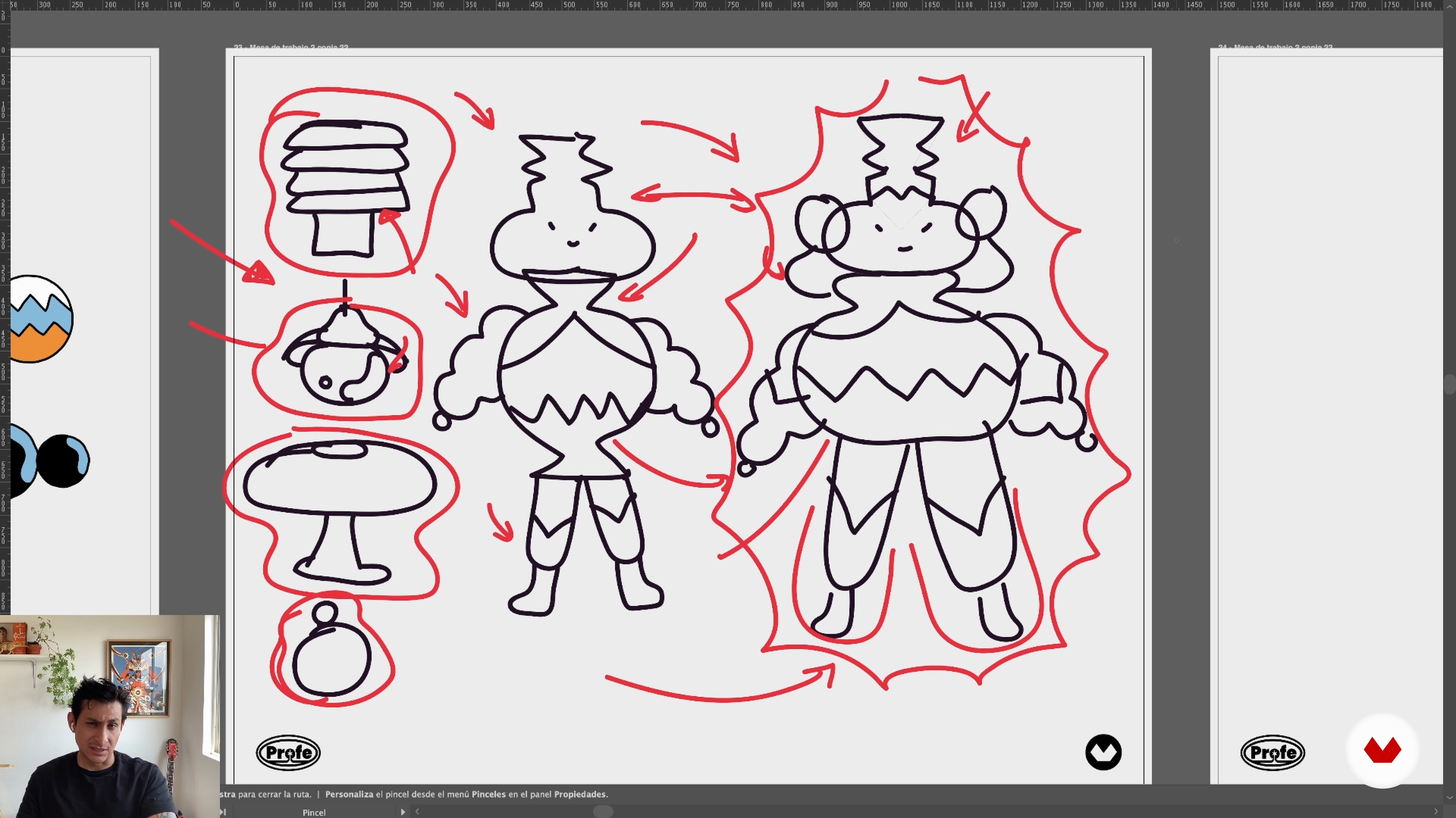 Illustrating the Character