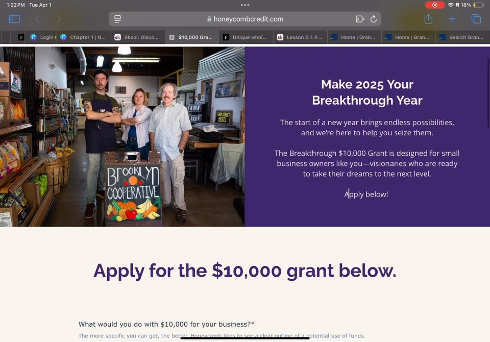 Grant Goldmine Crash Course|Session 1