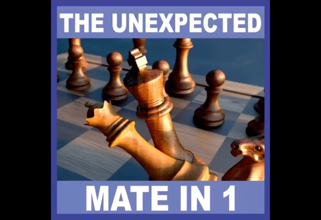 What does 'mate in one' mean in chess? Apparently, I've done it