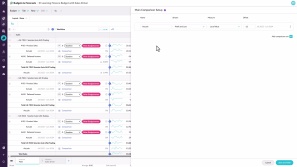 Set up comparison rows