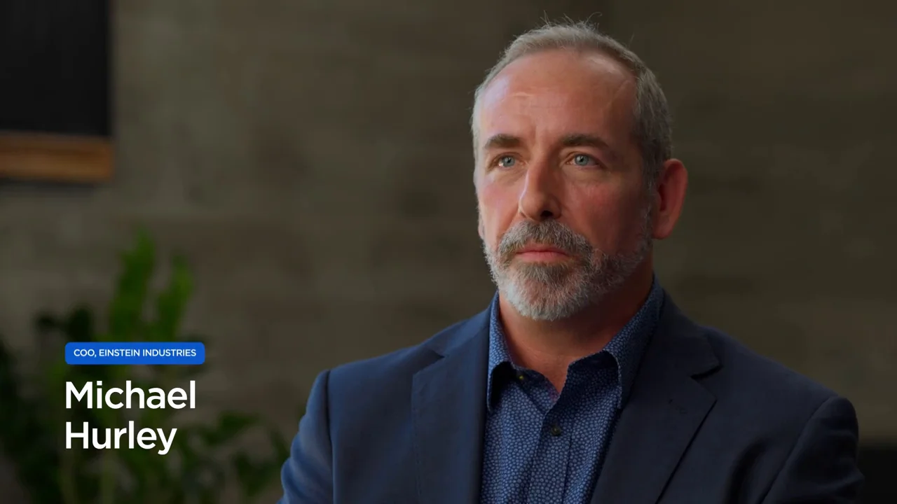 Einstein Industries COO Michael Hurley