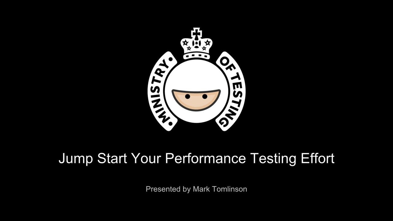 Jump Start Your Performance Testing Effort with Mark Tomlinson image
