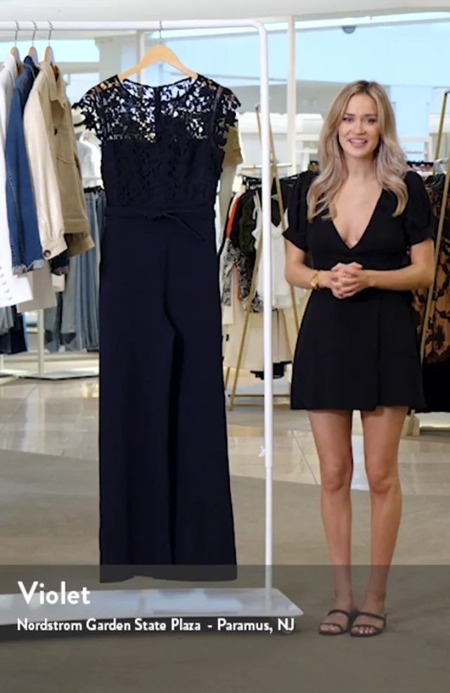 Eliza J Lace Bodice Jumpsuit Nordstromrack