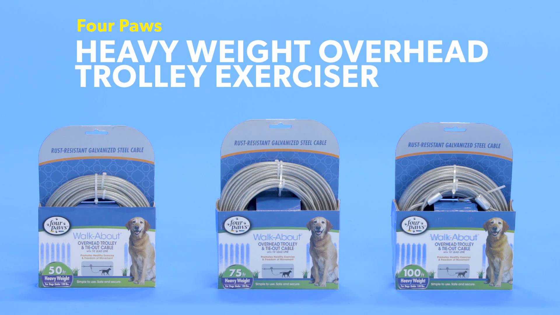 Four paws 2025 trolley exercisers