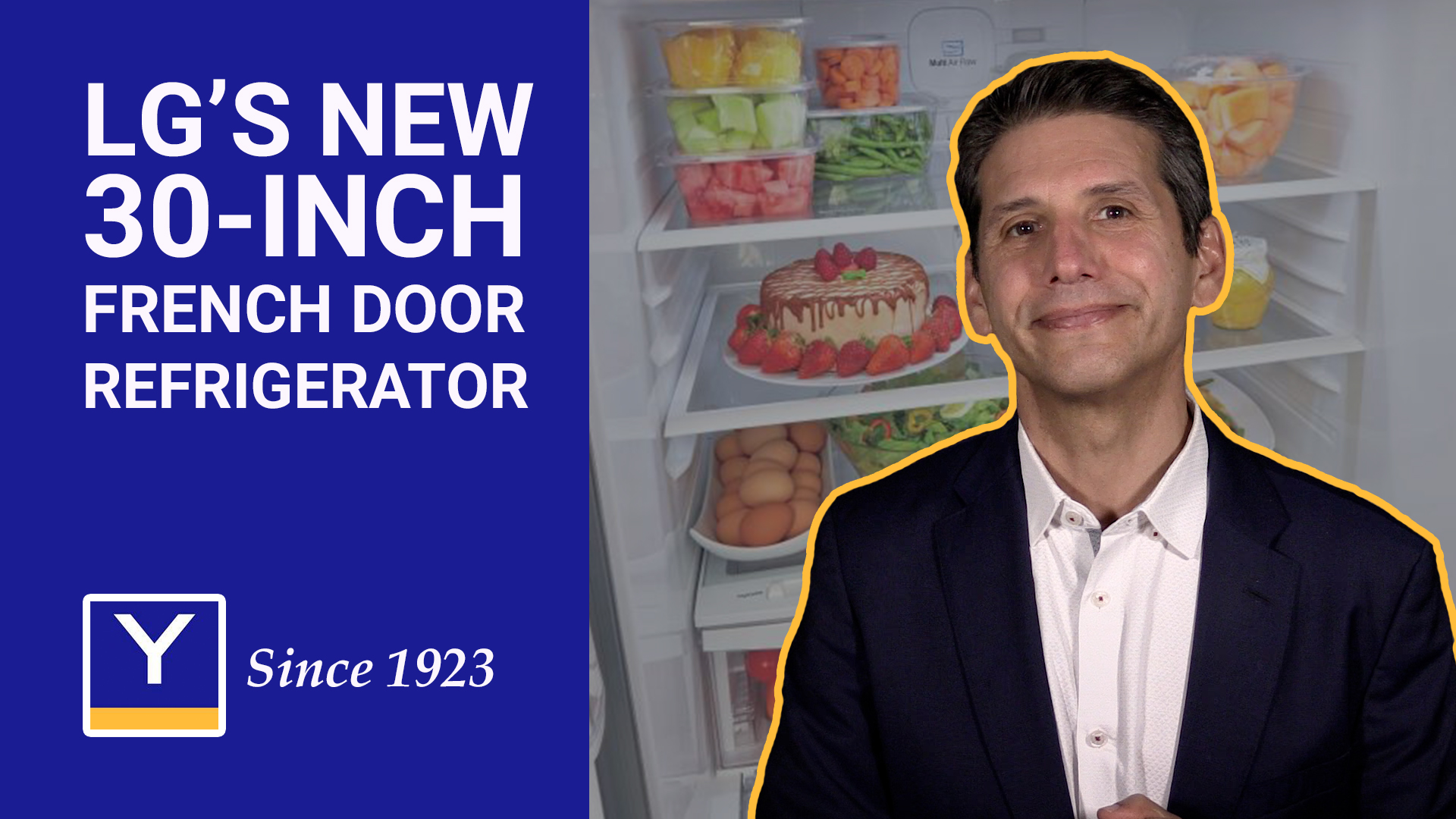 30 cu. ft. Mega Capacity 3-Door French Door Refrigerator with Family Hub™  in Stainless Steel