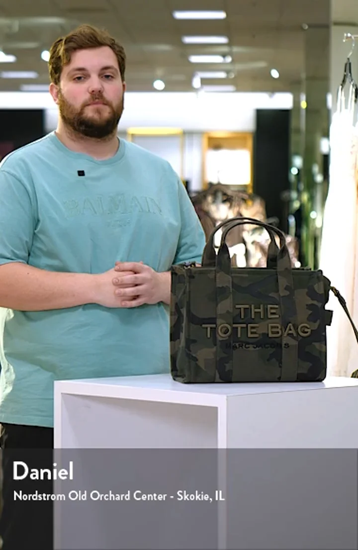 Marc Jacobs The Medium Camo Jacquard Tote Bag | Nordstrom