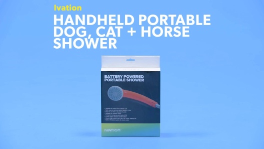 IVATION Handheld Portable Dog, Cat & Horse Shower 