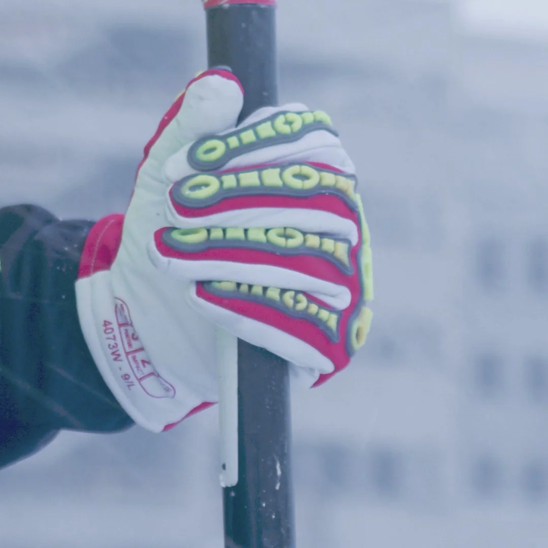 Chrome SLT 4073W - Thinsulate Leather Gloves - HexArmor