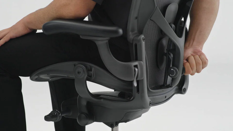 Herman Miller Posture fit foam for Herman Miller Aeron Lumbar Office Chair Brand New Black 