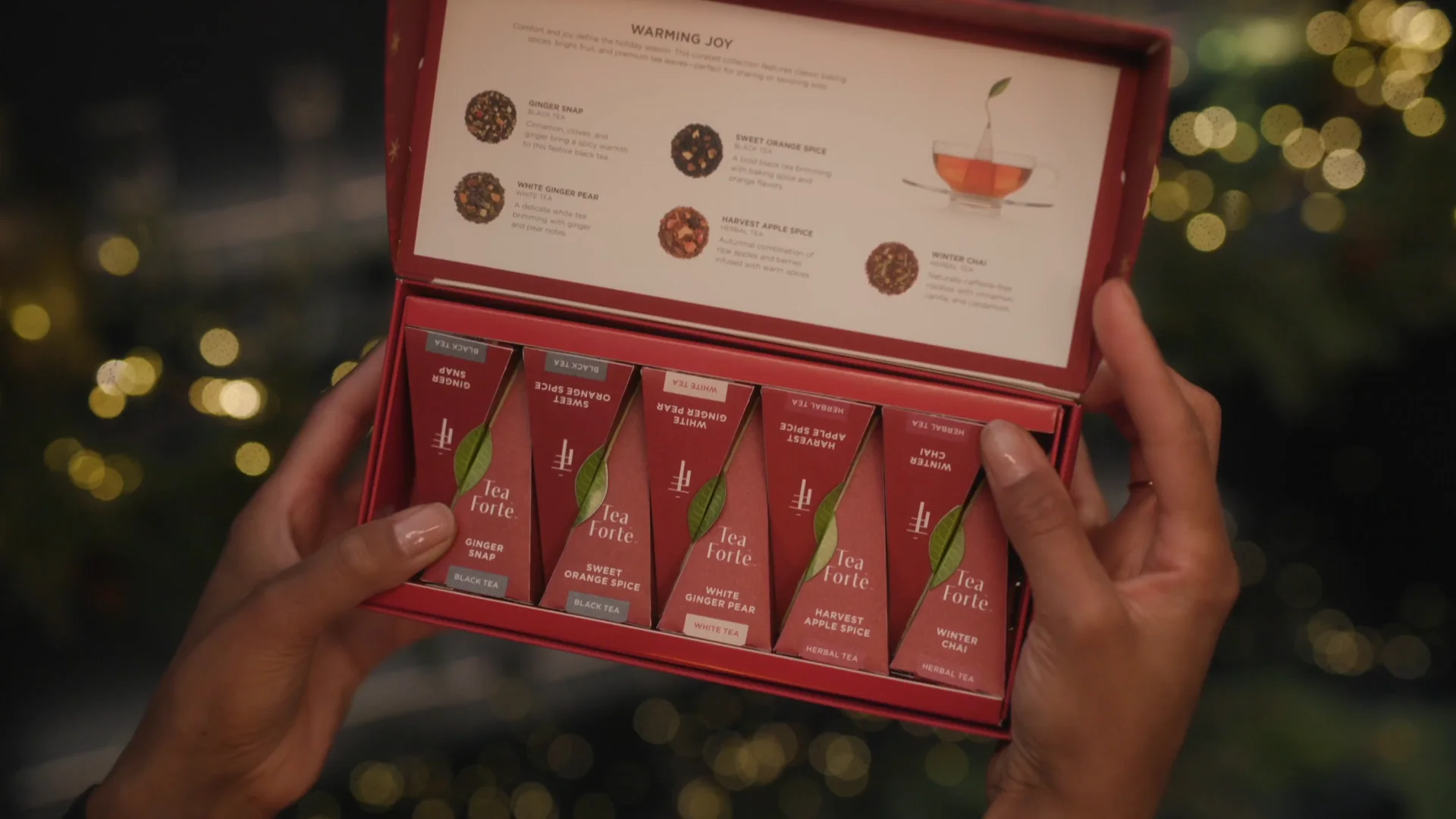 Opening a Warming Joy Presentation Box