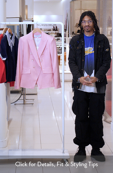 美品♪CFCL FLUTEDテーラードジャケット くすみピンク サイズ1 se1 Veronica Beard Miller Dickey Jacket | Nordstrom
